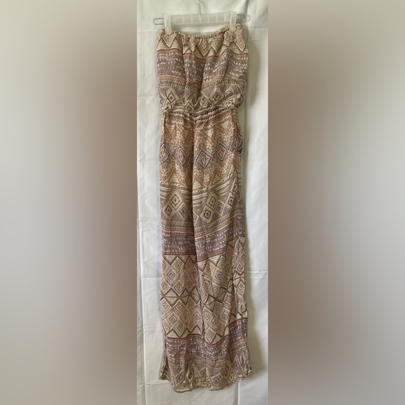 FUN & FLIRT Romper Women’s S Jumpsuit Tribal Pattern Sleeveless - Picture 2 of 8